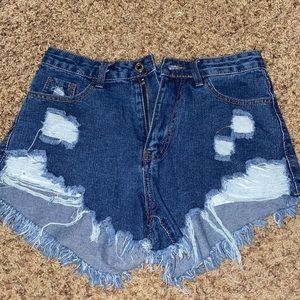 Women’s jean shorts